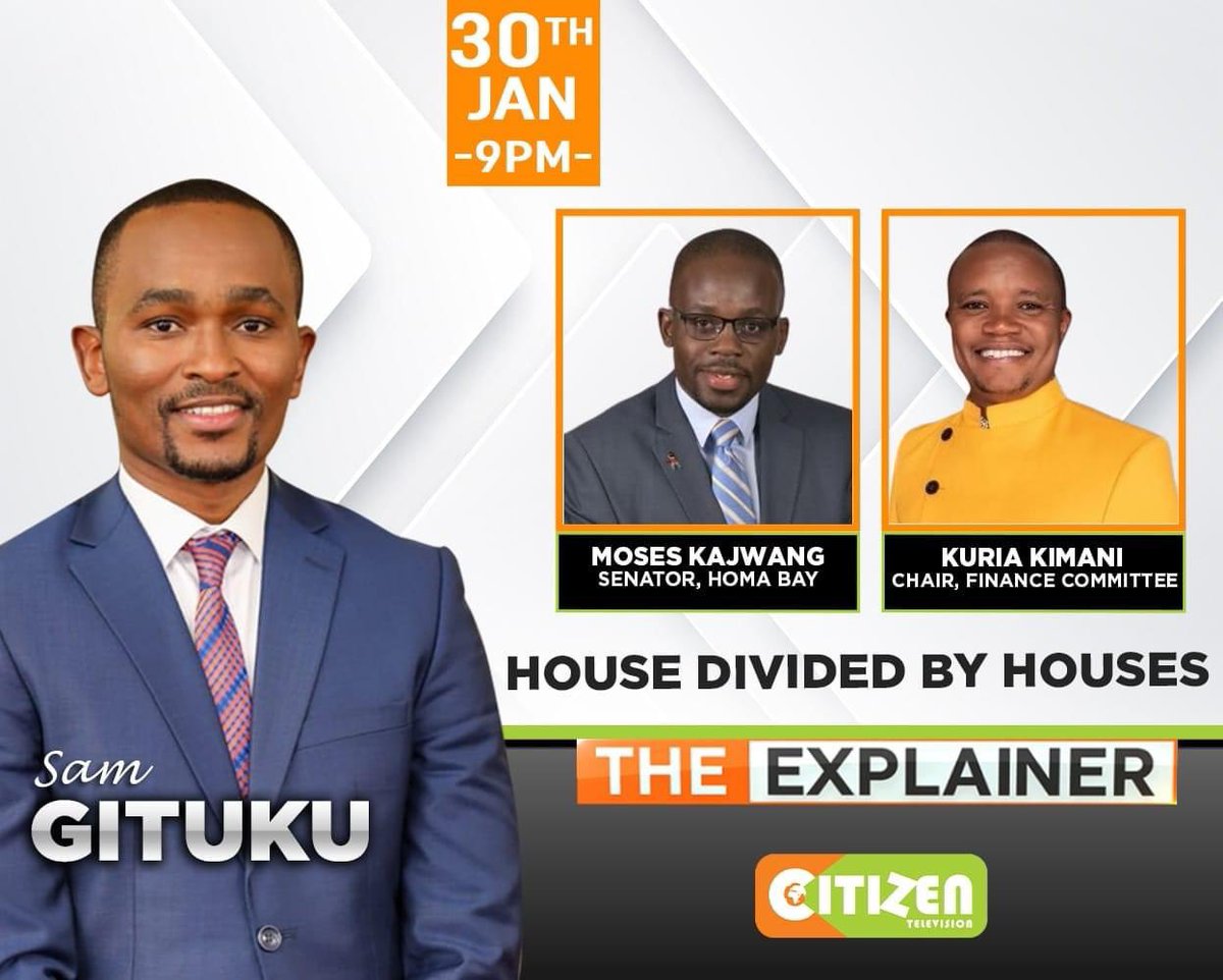 Tonight on Citizen TV Kenya we will be dissecting the government’s Housing Plan. Another cash and land grab scheme by the Ruto administration.