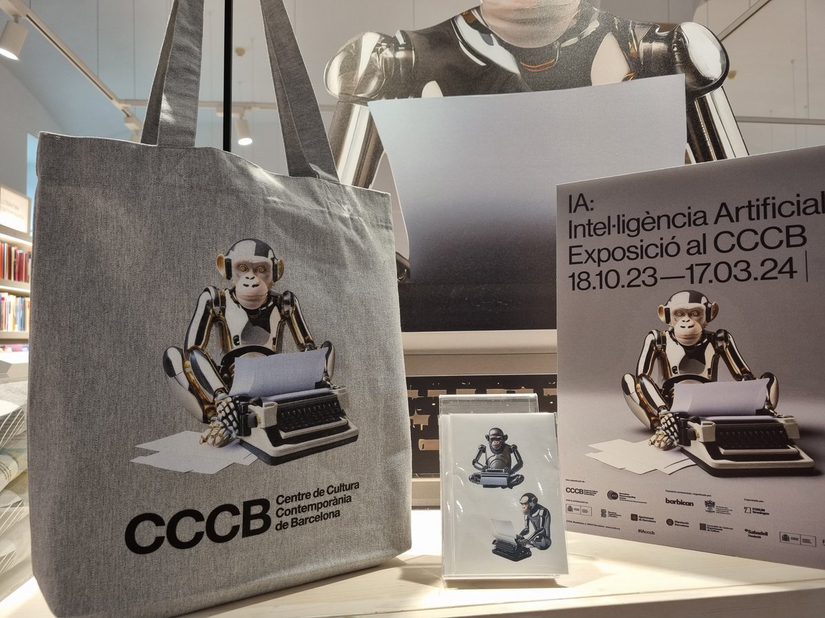 laiecccb's tweet photo. 💡 El catàleg de l'exposició #IAcccb el teniu a #LaieCCCB!
👉 https://t.co/2jcaK9Rwfn
#AIcccb #LaieCCCB https://t.co/MxHRAbrECj