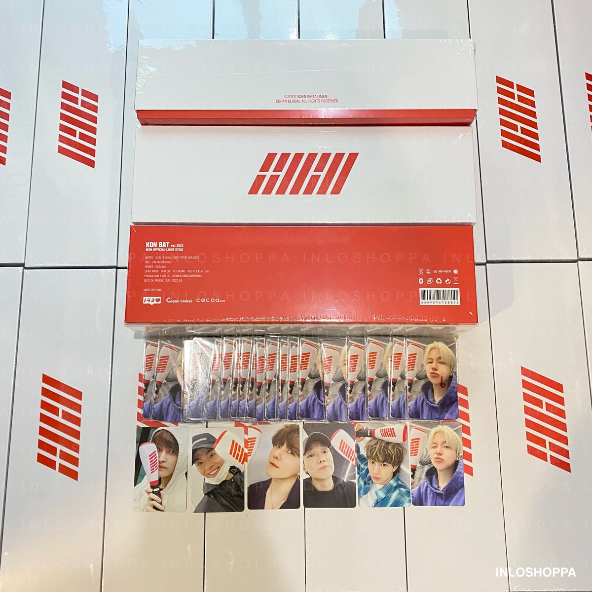 inloshoppa's tweet photo. 📢 พร้อมส่ง แท่งไฟ iKON OFFICIAL LIGHT STICK VER.2023 🧨✨
***ได้การ์ดแถม 6 ใบ***
🚨 ราคา 1,890 บาท ส่งฟรี! 🚨
#ตลาดนัดไอค่อน #ตลาดนัดiKON
#แท่งไฟiKON #KONBAT https://t.co/NwWzjXRNw1