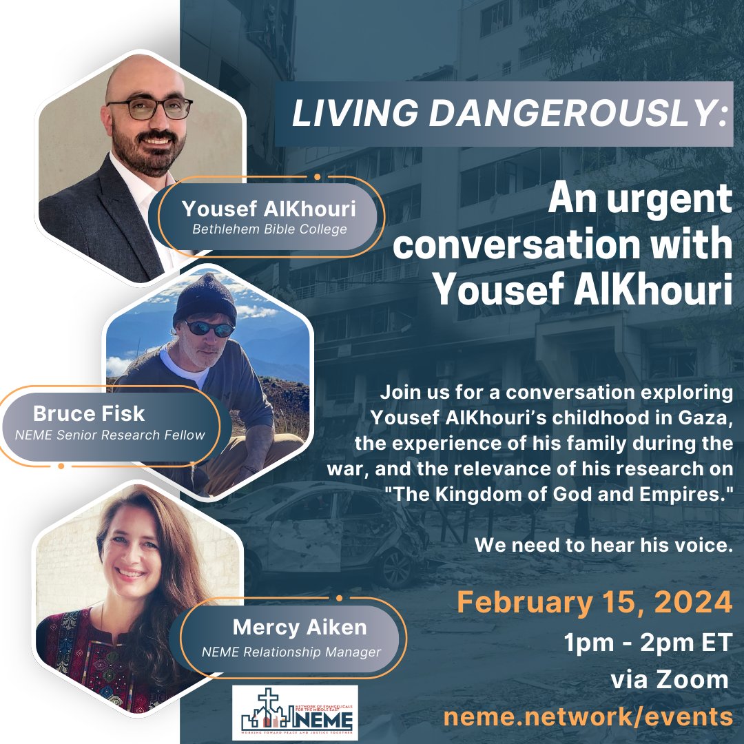 His family is from Gaza. His doctorate is from Amsterdam. His identity is Palestinian. Join us on Feb 15th for this conversation! Head over to neme.network/events to learn more and to register! #NEMENetwork #Palestine #Gaza