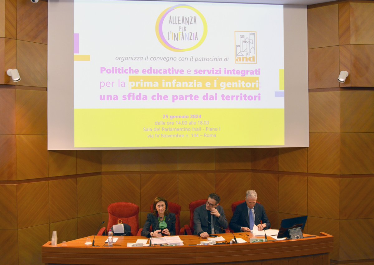 Grazie a tutte e tutti per aver seguito il convegno di Alleanza per l'Infanzia, patrocinato da <a href="/AnciComuni/">ANCI Associazione Nazionale Comuni Italiani</a>!
Per chi non avesse potuto partecipare, è disponibile la videoregistrazione del pomeriggio, una galleria fotografica e la relazione di <a href="/Alleanza2020/">Alleanza per l'Infanzia</a>:
go.shr.lc/4aMLkwS