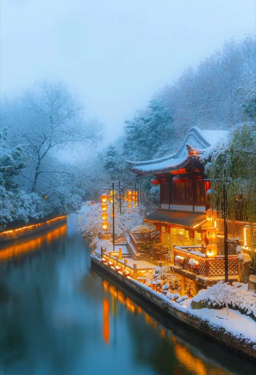 【 美景 】中国  东园桥雪景