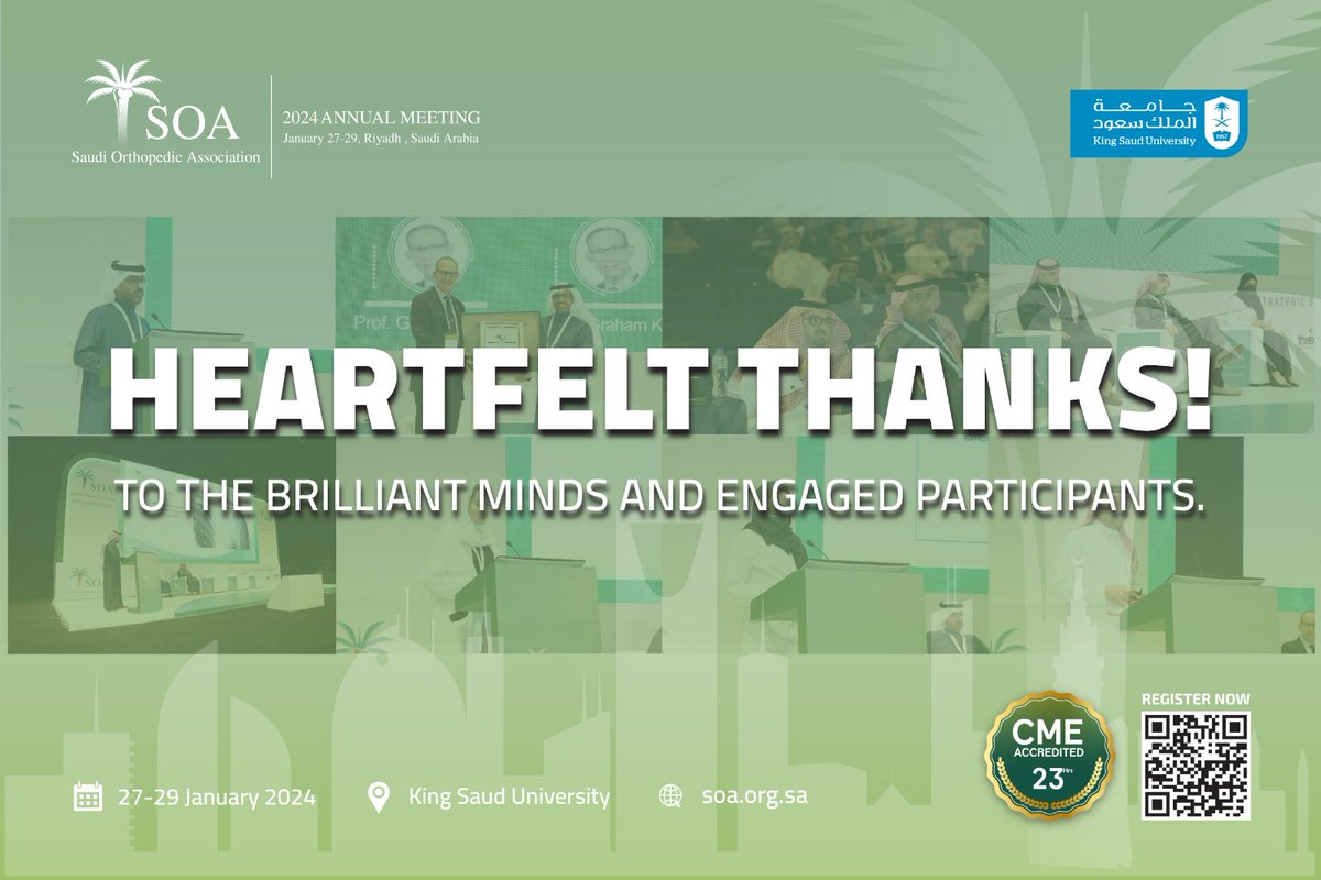 الجمعية السعودية لجراحة العظام SOA tweet media