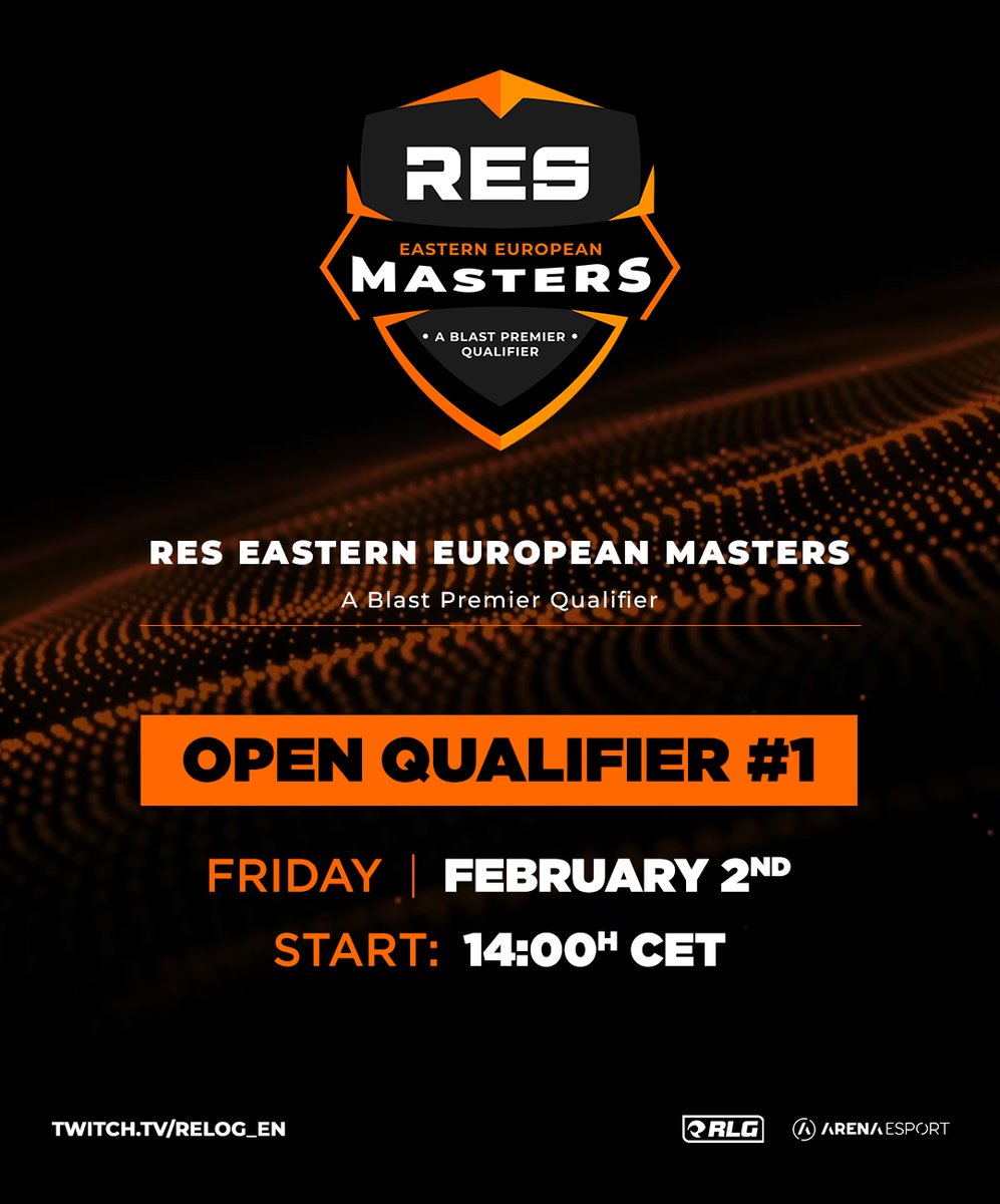 REScircuit_EN's tweet image. It&apos;s time for RES EEM: Spring 2024 - Open Qualifiers!🔥

Open Qualifier #1: 
🔗: shorturl.at/agzS7

Open Qualifier #2:
🔗: shorturl.at/aBEV2

#RESTour | #BLASTPremier