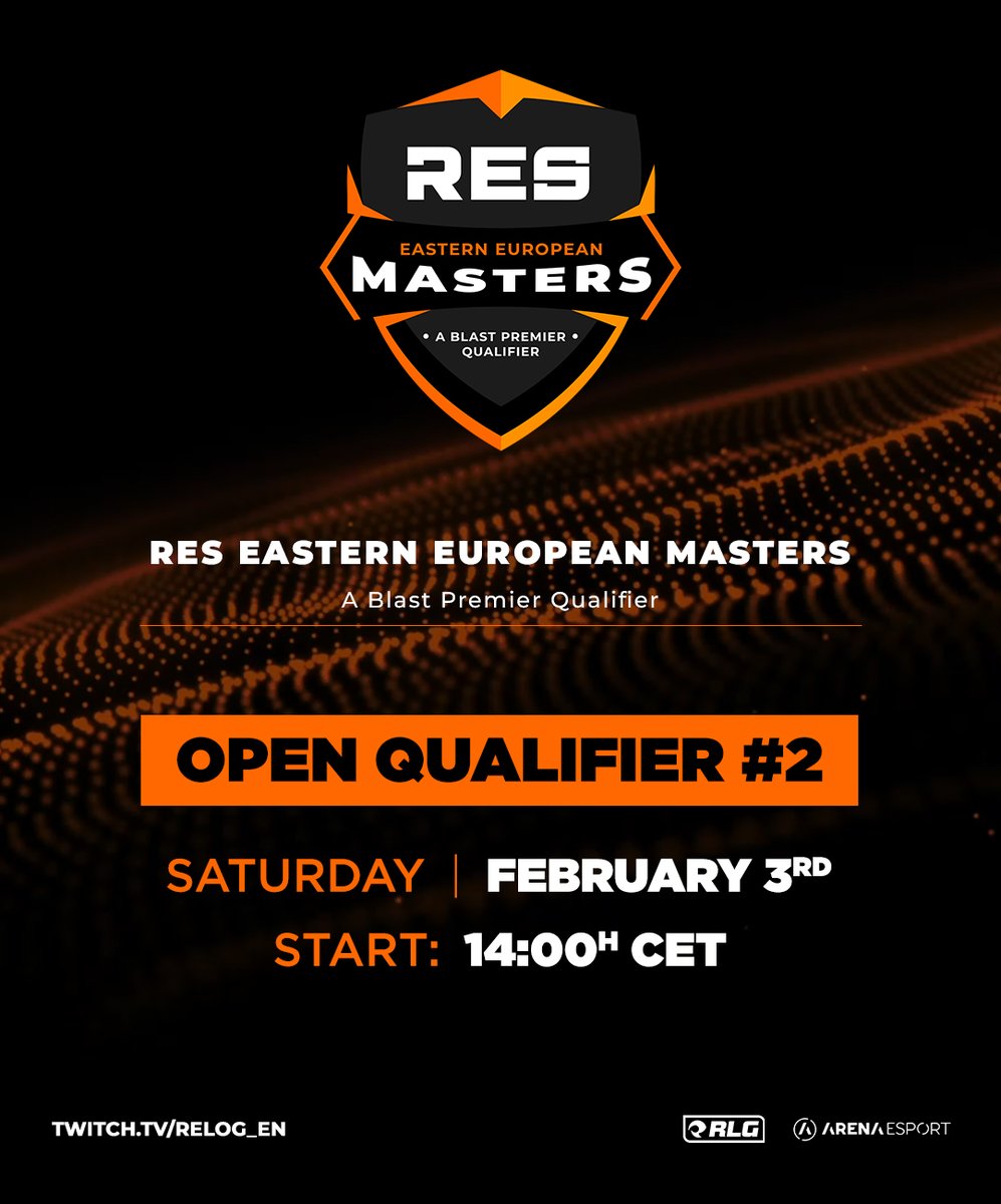 REScircuit_EN's tweet image. It&apos;s time for RES EEM: Spring 2024 - Open Qualifiers!🔥

Open Qualifier #1: 
🔗: shorturl.at/agzS7

Open Qualifier #2:
🔗: shorturl.at/aBEV2

#RESTour | #BLASTPremier