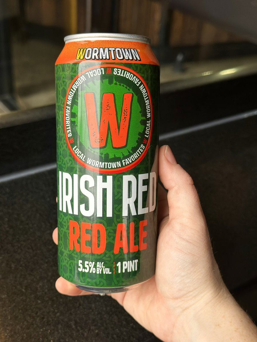 WormtownBrewery's tweet image. 🍀 Irish Red is hitting the market this weekend with an all new look!