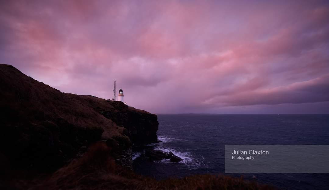 The wonderful evening light from the North East of Scotland, the night before snow showers. 
The wind howling, the storm clouds building and the atmospheric Noss Head lighthouse shining brightly. 

A beautiful area of Scotland to work in.

#Scotland #Nosshead #Sundown #Sunset