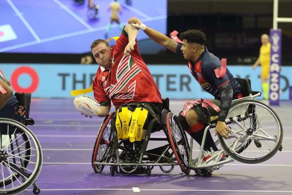 Teledu🏴󠁧󠁢󠁷󠁬󠁳󠁿

This weekend's <a href="/USAWhRL/">USAWhRL</a> v #CymruRL Wheelchair international matches will be streamed live on <a href="/Twitch/">Twitch</a>.

More details: wrl.wales/tv-coverage-us…

<a href="/VX3apparel/">VX3</a> | @IntRL | <a href="/EuroRugbyLeague/">European Rugby League</a> | <a href="/sportwales/">Sport Wales</a> | <a href="/WGCulture/">Llywodraeth Cymru Diwylliant a Chwaraeon</a>