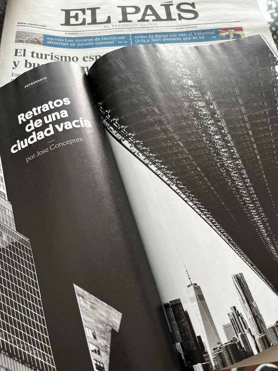 🎉 ¡Emocionado por ver mi serie de fotos de arquitectura de Nueva York en EL PAÍS SEMANAL! Capturar la esencia neoyorquina fue apasionante. Gracias por el cariño y apoyo. Este logro me impulsa a seguir explorando y capturando momentos. ¡Gracias por ser parte de este viaje! 📸🏙️