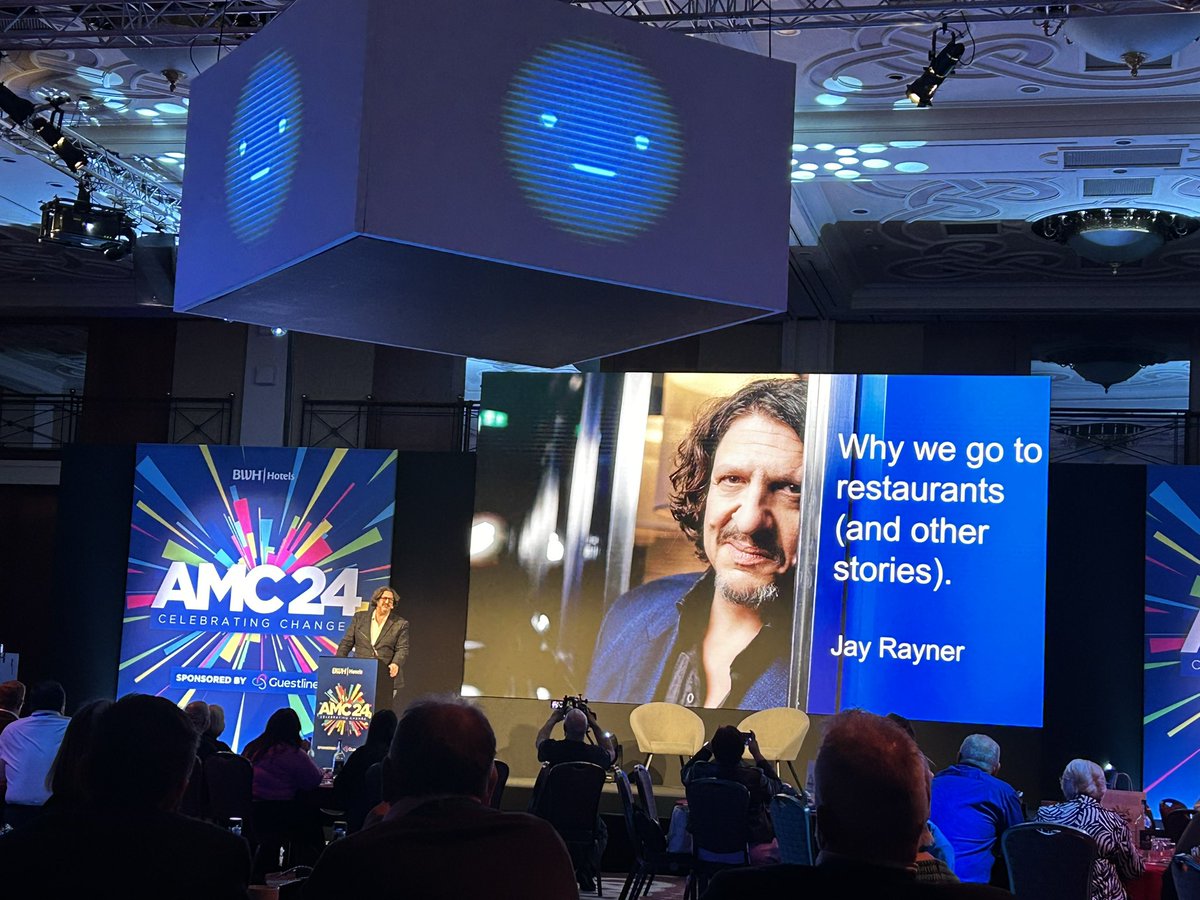 Looking forward to hearing @jayrayner1 speak today at the Best Western Hotels conference #BWAMC24
