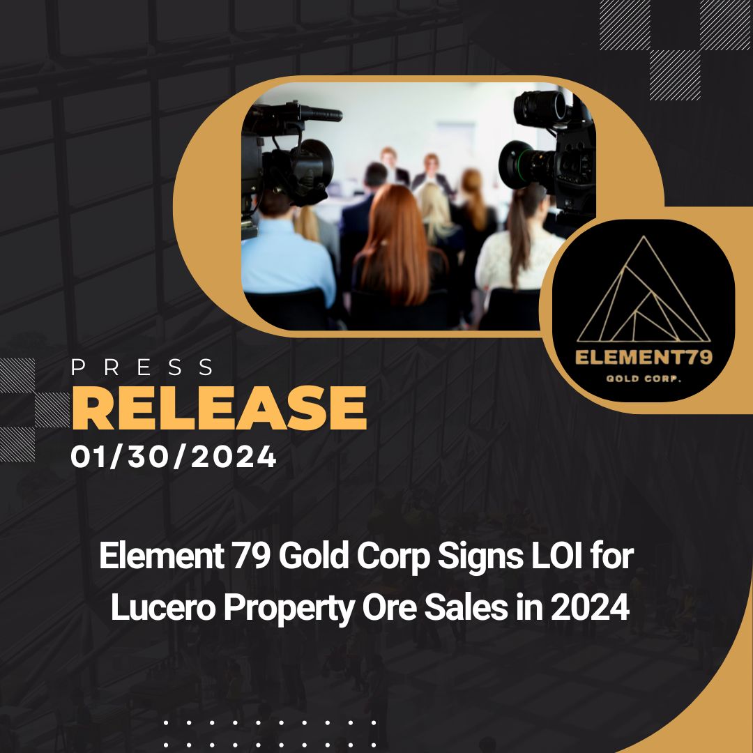 Element 79 Gold Corp Signs LOI for Lucero Property Ore Sales in 2024
thenewswire.com/press-releases…
#miningindustry #juniormining #miningnews #miningsector #mininginvestment #miningexploration $ELEM $ELMGF