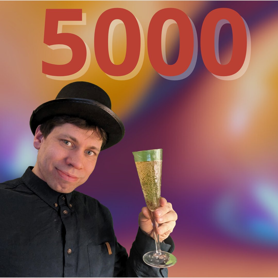 alewi01's tweet photo. Tack alla som följer mig på Youtube, ni blev idag 5000 stycken, nästa vecka firar jag det med en Youtube-vecka med nya klipp varje dag!
#youtube #subscribe #subscriber #prenumeration #prenumeranter #sverige #sweden #tv #video https://t.co/TaJ2cUccjs