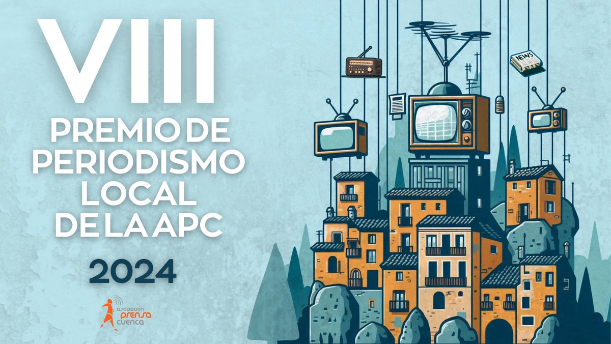 🔵¡¡Ya está convocado el VIII Premio de Periodismo Local de la <a href="/AP_Cuenca/">AP Cuenca</a>!!

➡️El objetivo es resaltar el ejercicio de la libertad de expresión y premiar el esfuerzo que realizan los profesionales por acercar a los ciudadanos una información cercana, contrastada y útil.