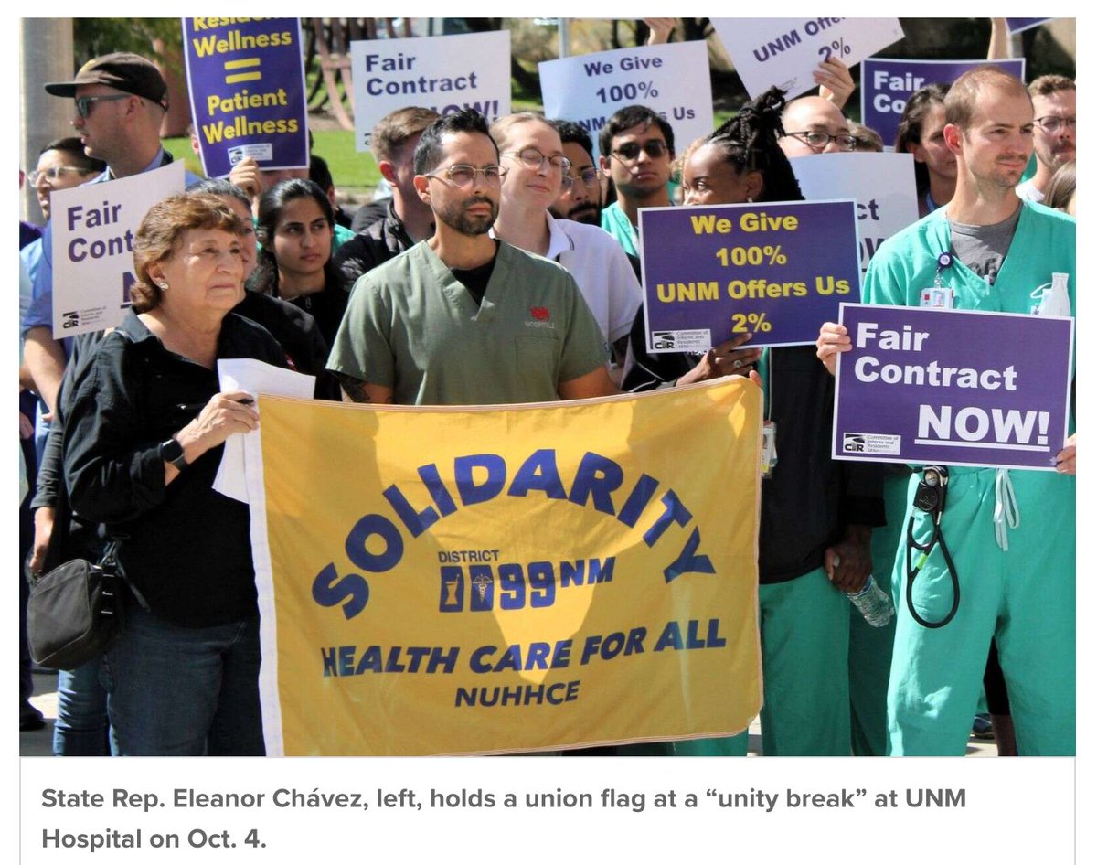 AlexWood1nOnly's tweet photo. Hell yeah @unmcir 🔥 (and @cirseiu &amp; @1199SEIU !!!)

Divided we beg, but united we bargain. 
Union power is people power.

Sí se puede! https://t.co/nOPed68kcH