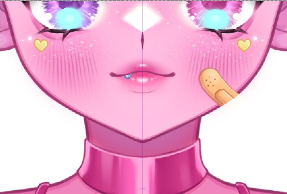 角巻わため ,角巻わため(通常) 「Commission progress~ I will be closing m」|ゲビィGaby🌻 Kimgaby's Artのイラスト