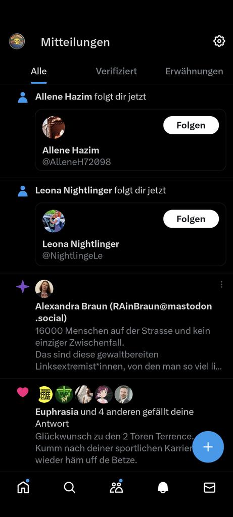 Könnt ihr scheiß Bots aufhören mir zu folgen? Jeden Tag seit Wochen ständig Anfragen.