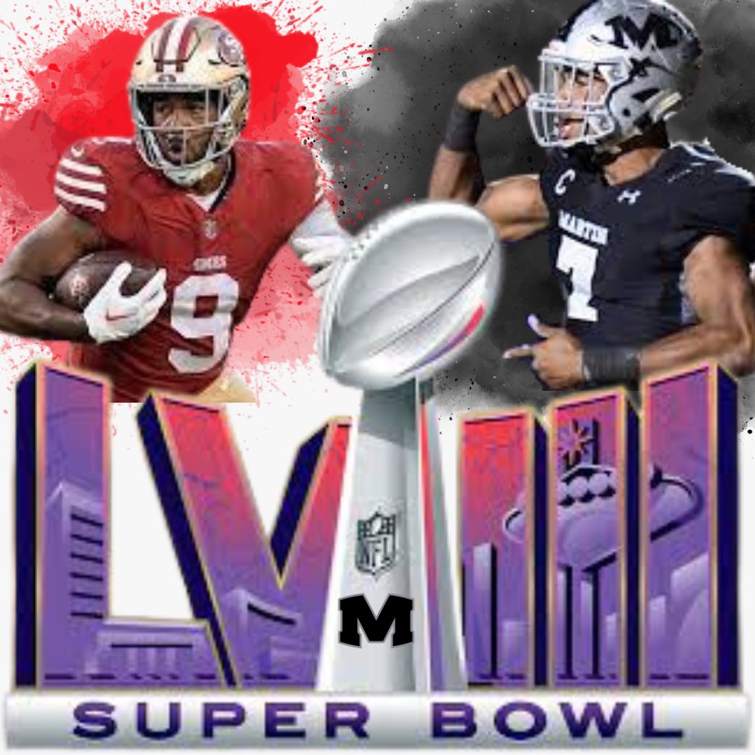 From Black &amp; Silver to Red &amp; Gold … All eyes on former Warrior captain @Bwillis_11 as he competes in Super Bowl LVIII !! We are proud of you!!

#Warrior4Life