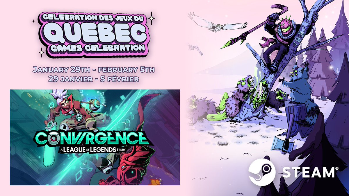 #Convergence is on sale during the Quebec Games Celebration on Steam! Now is your chance to grab it for an impressive 40% off! Get it while there's still time! ⏳ #QGC2024 store.steampowered.com/app/1276800/CO…