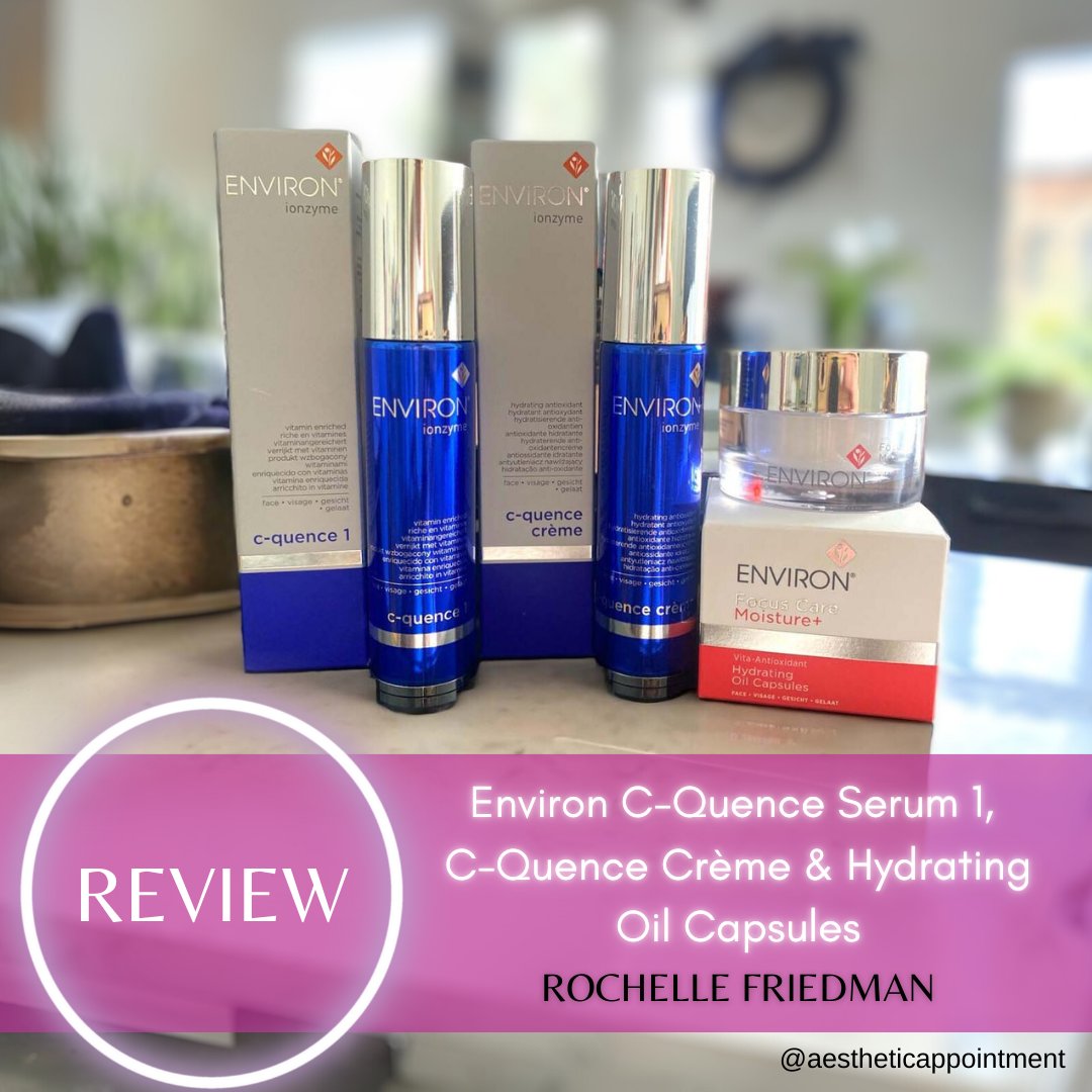 It’s review time! Achieving awesome results with <a href="/Environ_Global/">Environ Skin Care</a>  C-Quence Serum 1, C-Quence Crème, and Hydrating Oil Capsules✨

aestheticappointment.co.za/2024/01/review…
 
#AestheticAppointment #EnvironSkincareSA #EnvironSkincare #skincare #SkincareReview #EnvironReview #AntiAgingSkincare