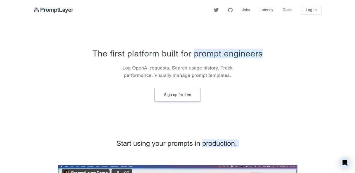Thewebsitehome's tweet image. 🔟 PromptLayer - Engage in creative conversations with ChatX and PromptLayer. These AI tools provide interactive prompts and assist in collaborative brainstorming for creative projects.  #PromptLayer