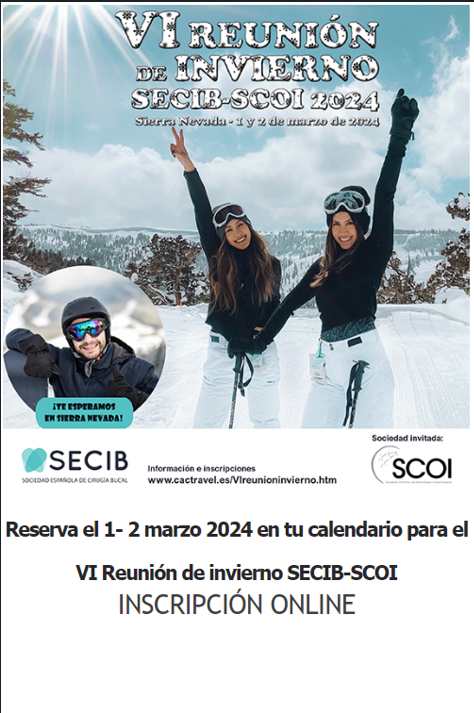 Si quieres compartir unos días de ciencia y la práctica de los deportes de invierno, apúntate a la VI Reunión de Invierno de la  SECIB y la SCOI que se celebrará los días 1 y 2 de marzo en Sierra Nevada (Granada). Inscripciones en la web de la SECIB:  secibonline.com