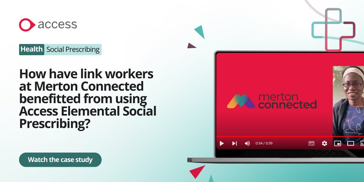 Check out how link workers from @MCOrganisations - Organisations have been using Access Elemental to use enhance their productivity and save time, allowing them to focus on what matters most, the patients ow.ly/IN7C50QvLZT