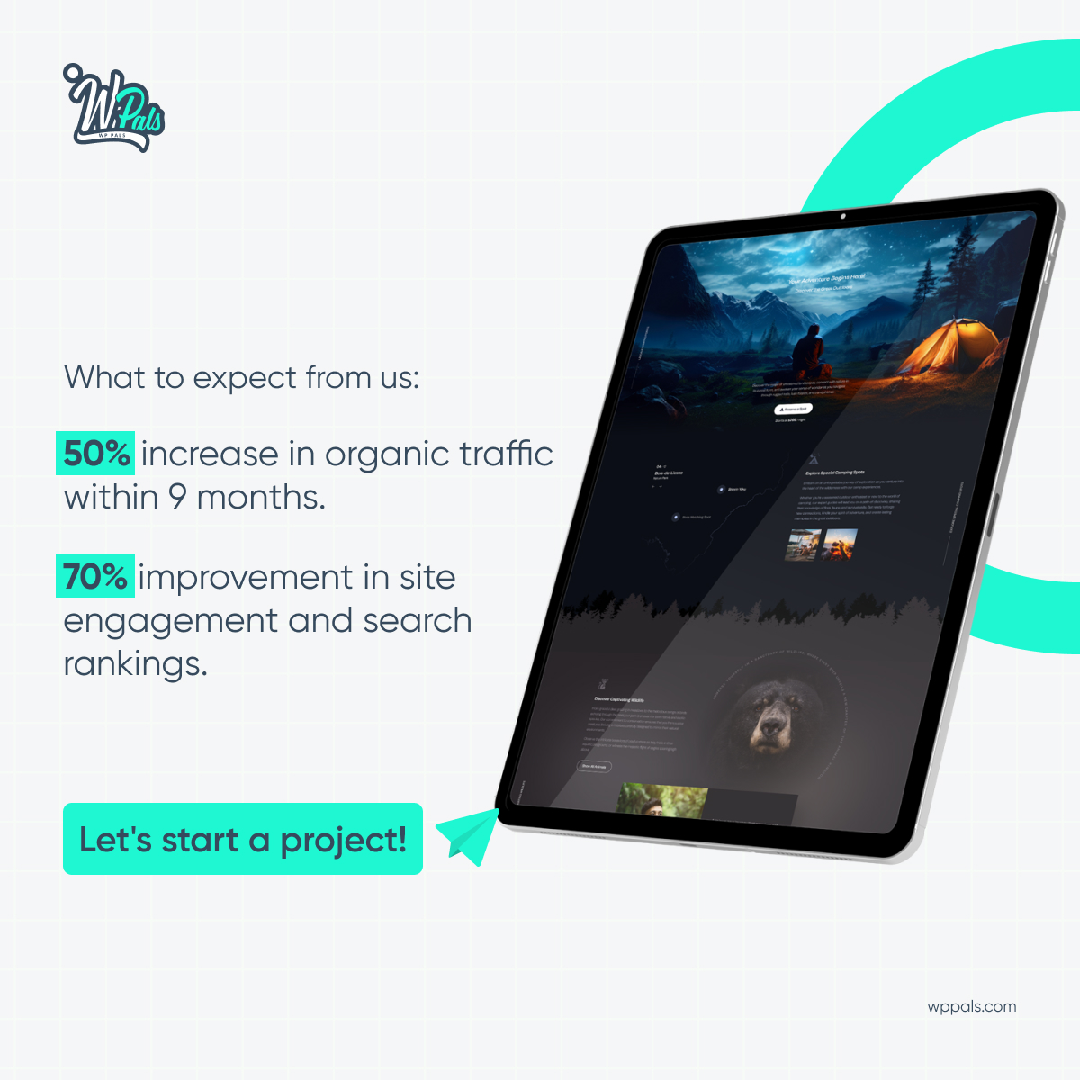 In the ever-evolving digital landscape, discover the transformative power of data-driven custom websites, meticulously crafted to supercharge your online presence. We're here to ensure your website keeps up and sets new standards.