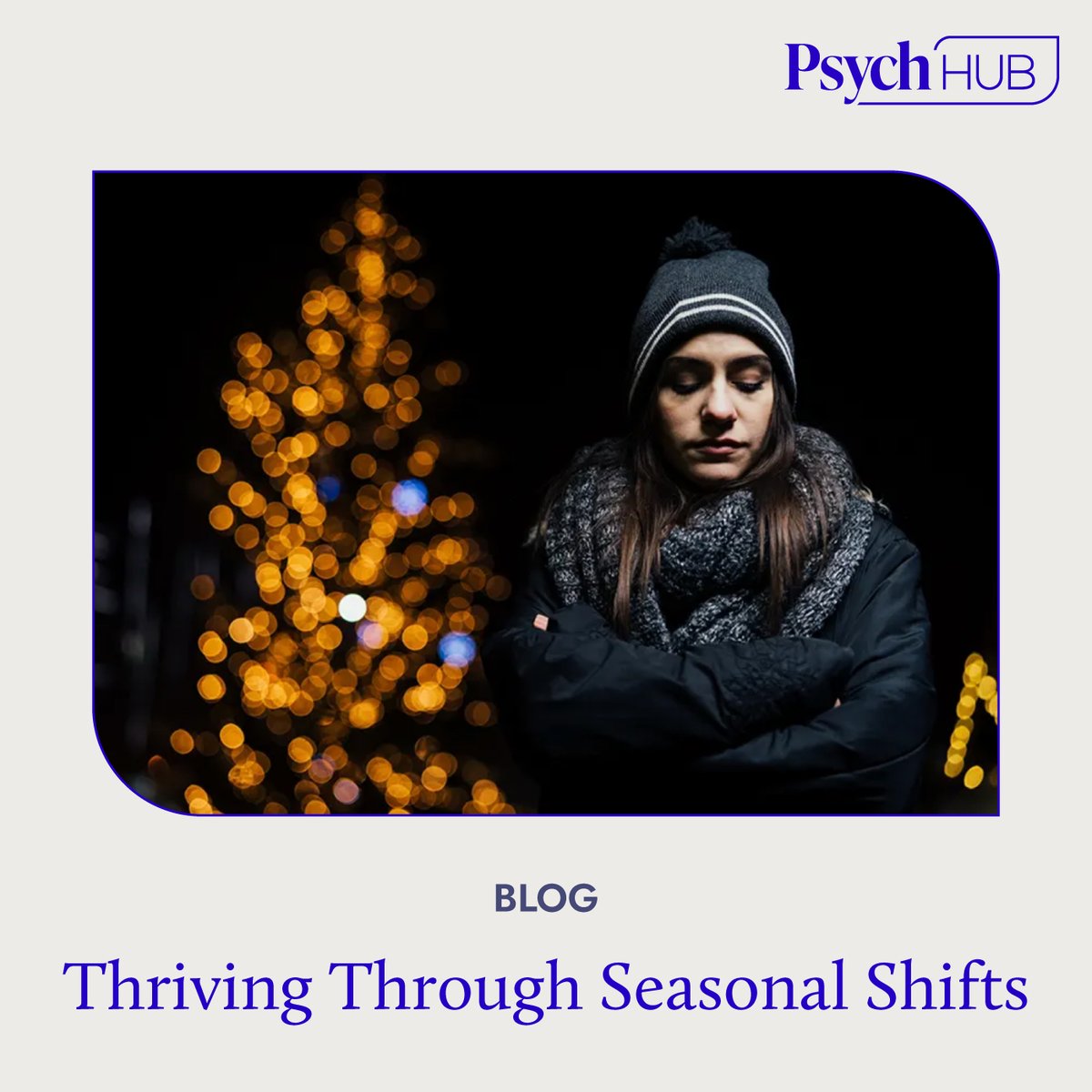 Seasonal changes can often leave us feeling drained and sometimes powerless. Our blog 'Thriving Through Seasonal Shifts' shares tips on how to deal with Seasonal Affective Disorder and manage the winter blues. hubs.li/Q02hBVdk0