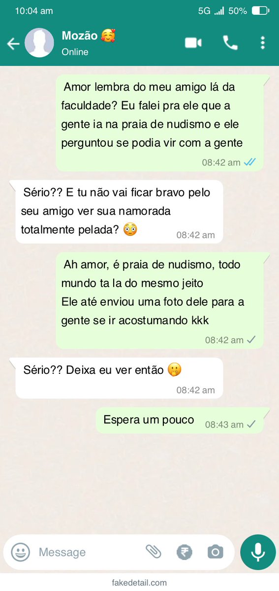 SecretoWhatsapp's tweet photo. Conversa enviada pelo seguidor 😈

Pediu para não ser marcado https://t.co/TssW9qoaYd