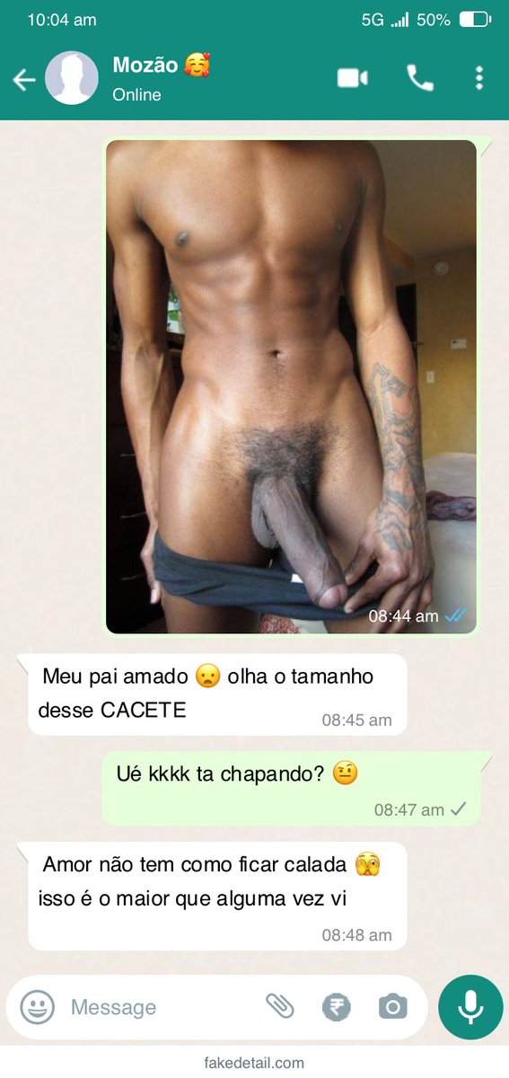 SecretoWhatsapp's tweet photo. Conversa enviada pelo seguidor 😈

Pediu para não ser marcado https://t.co/TssW9qoaYd