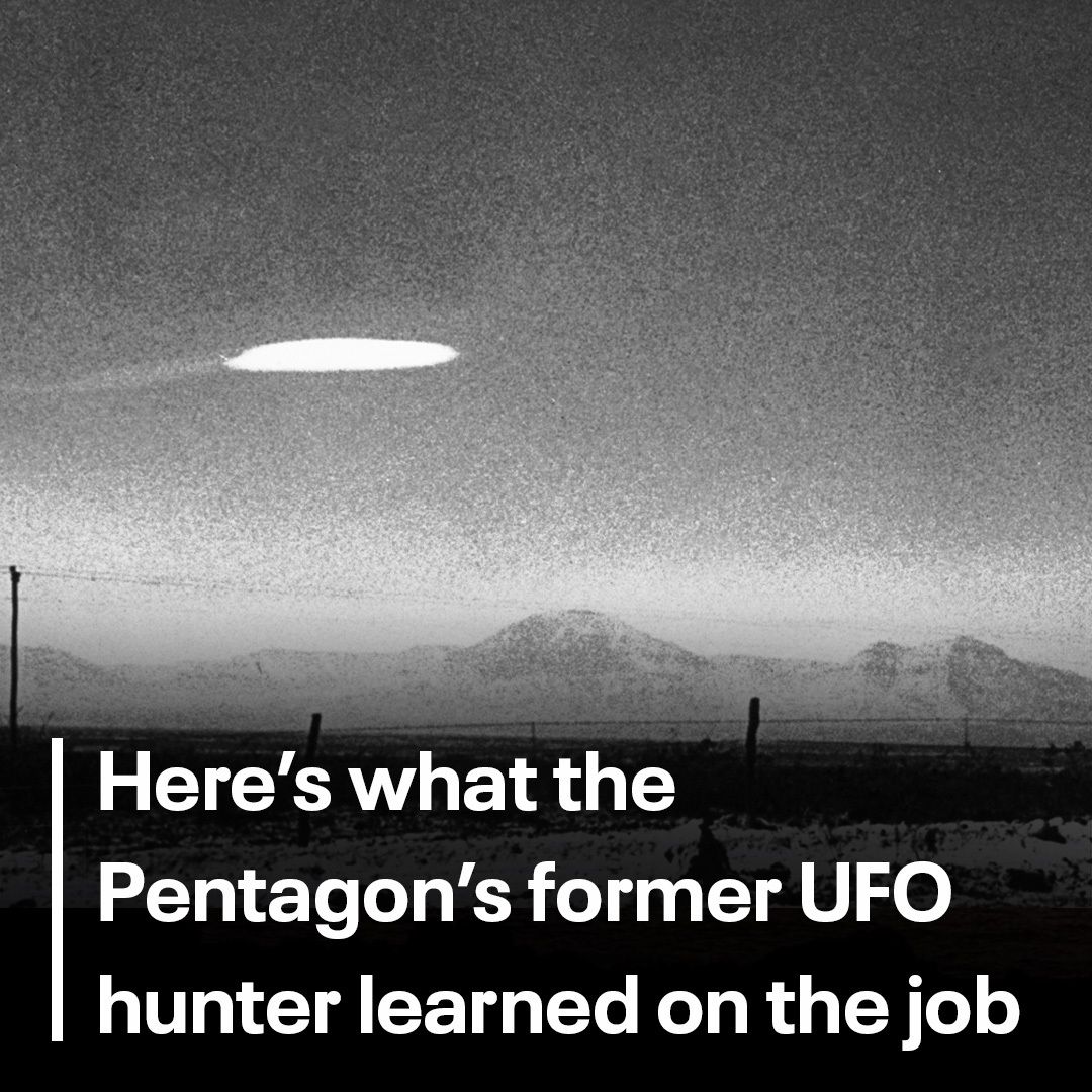 What has happened to the Pentagon's former UFO hunter?