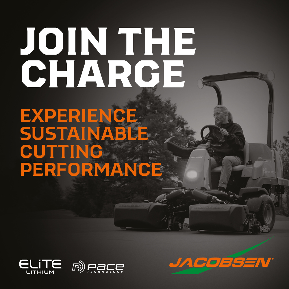 🇺🇸 We are at #GCSAAConference! Zero hydraulics, low noise, and big range. Come and visit our stand to learn more about connected solutions for your golf course operation. 

#Jacobsen #GCSAA <a href="/GCSAAConference/">GCSAA Conference and Trade Show</a>