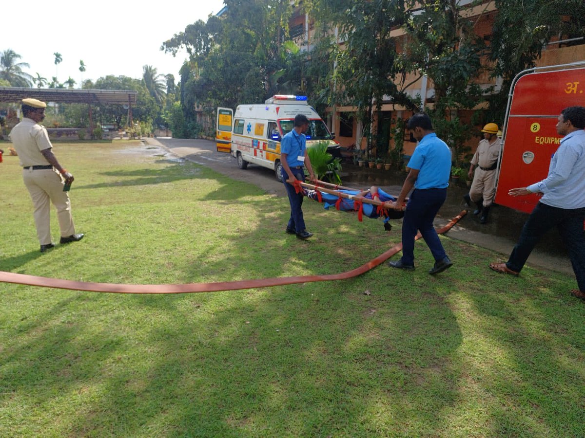 FireService_ANP's tweet photo. To create Disaster Resilience, a Mock Drill on "Earthquake followers by Fire Outbreak" was conducted at VKV https://t.co/b0h1Zi8DFE, LambaLine on 30.01.24 by #FSAberdeen involving stake holders

1009 Students &amp; 50Teachers participated  enthusiastically

Good work by Team Fire https://t.co/5fViR6chcK