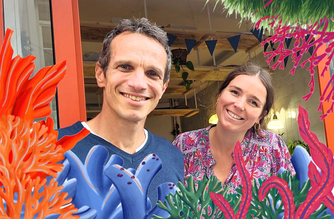 Doumeizel's tweet photo. TEASER: Seaweed Children's book in progress. The team here... 
Out next May in France !!  ( translations to come)
Because if we want to change the world of tomorrow, it can only start by speaking to children !! https://t.co/4CrHdqDCuz