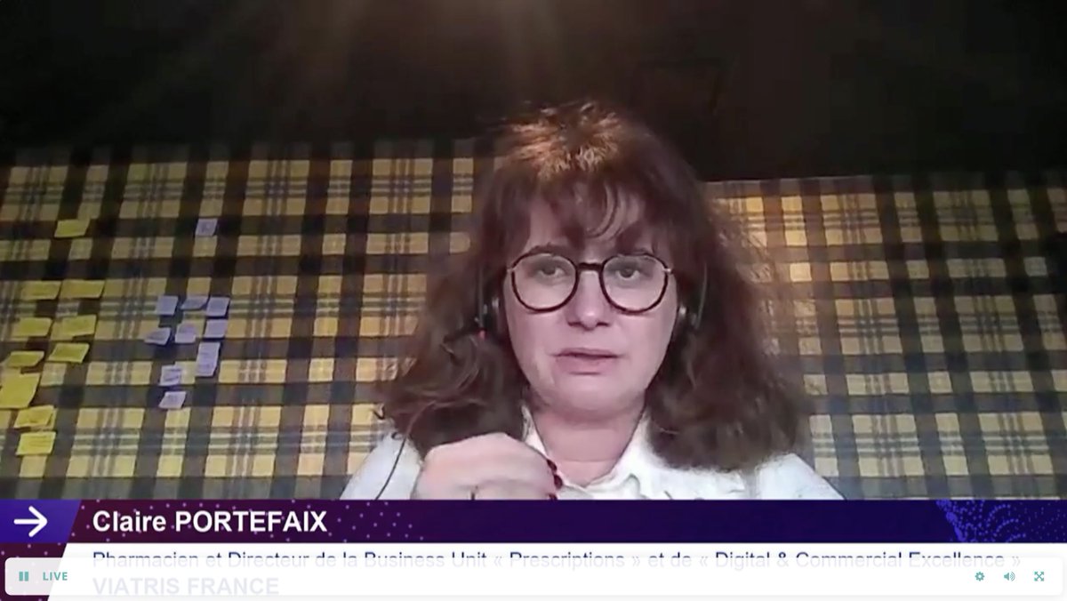 #ESANTE24 <a href="/claireportefaix/">Claire Portefaix</a> <a href="/ViatrisInc/">Viatris</a> "Quand on explique à un délégué médical qu'il va faire la promotion d'une solution numérique 😅.. mais c'est en cela que nos partenariats sont  importants car en interne cela nous permet d'être plus pertinent dans nos relations avec les PdS"