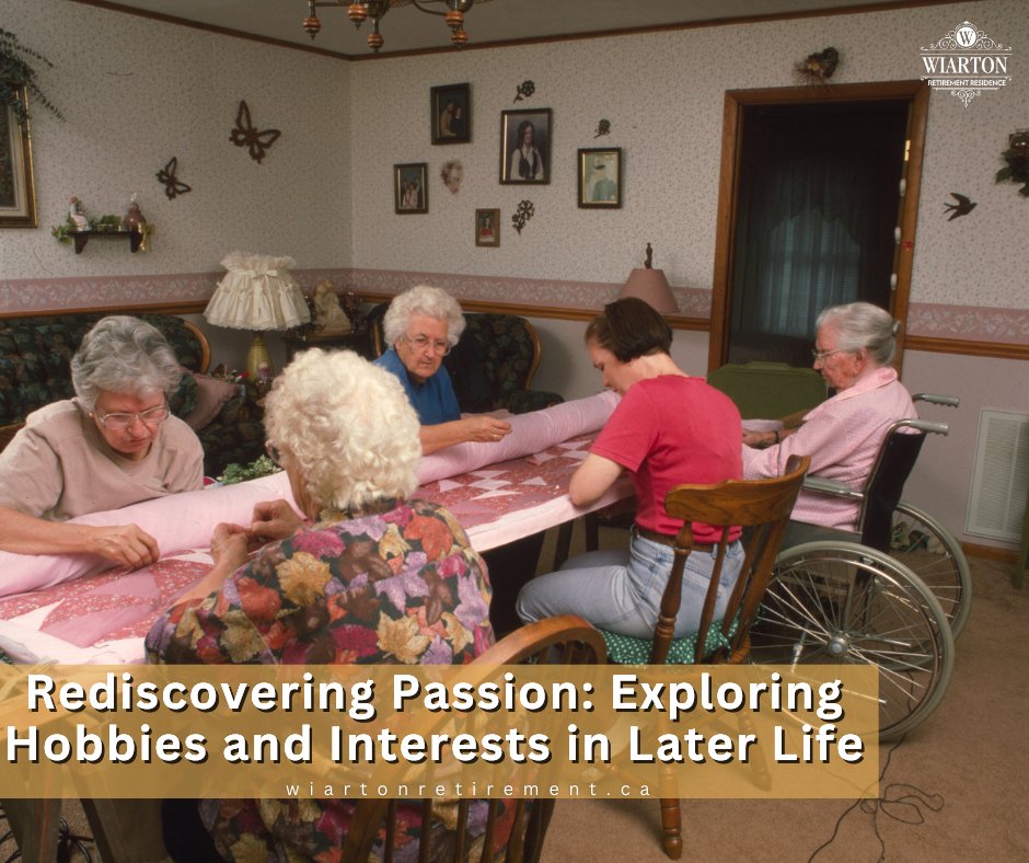 WiartonR's tweet photo. Engaging in hobbies and interests can have numerous benefits for seniors. It provides a sense of purpose and accomplishment, promotes mental and emotional well-being, and fosters social connections with like-minded individuals. https://t.co/pIFSBMlz9h