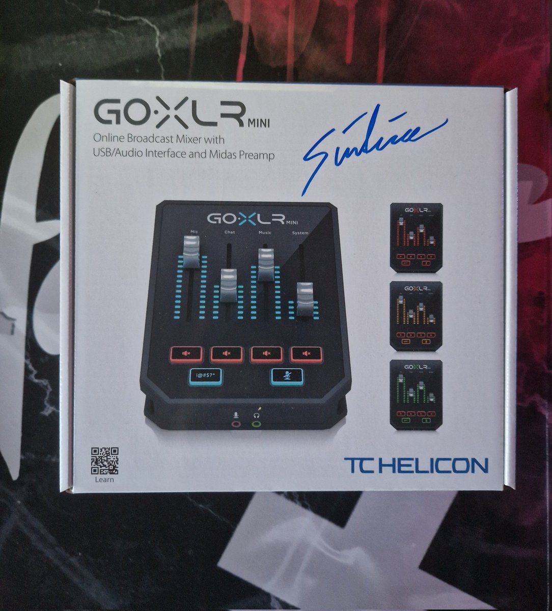 GOXLR Mini mit Unterschrift von der Lieben <a href="/djanesintica/">Sintica</a> Kuss 💜