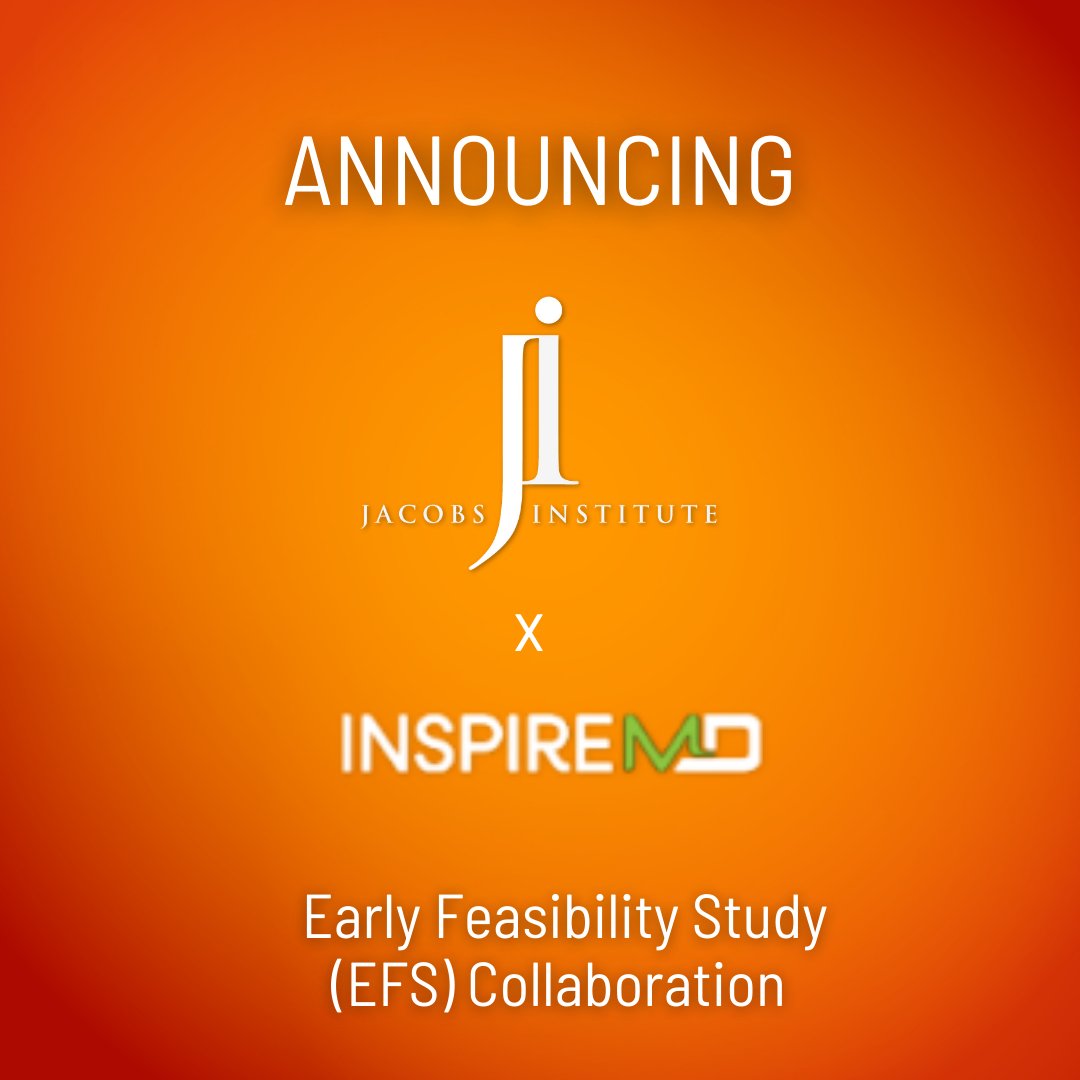 We are thrilled to announce our partnership with @InspireMD for an Early Feasibility Study (EFS) of their groundbreaking CGuard Embolic Prevention Stent System 🧠 

This study focuses on treating severe carotid stenosis in acute ischemic #stroke patients.

#ComeInnovateWithUs