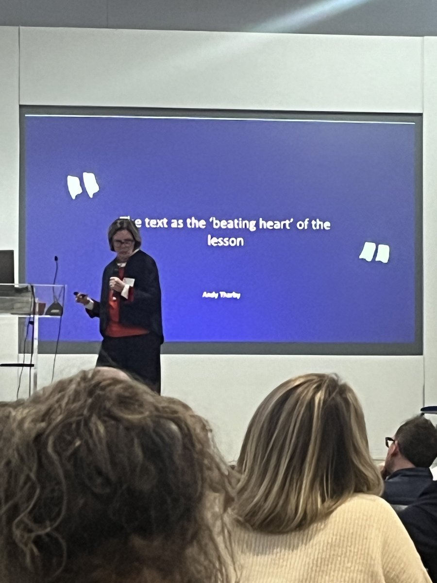 She speaks a lot of sense ⁦<a href="/MaryMyatt/">Mary Myatt</a>⁩ ⁦<a href="/TeacherDevTrust/">Teacher Development Trust</a>⁩ #legend