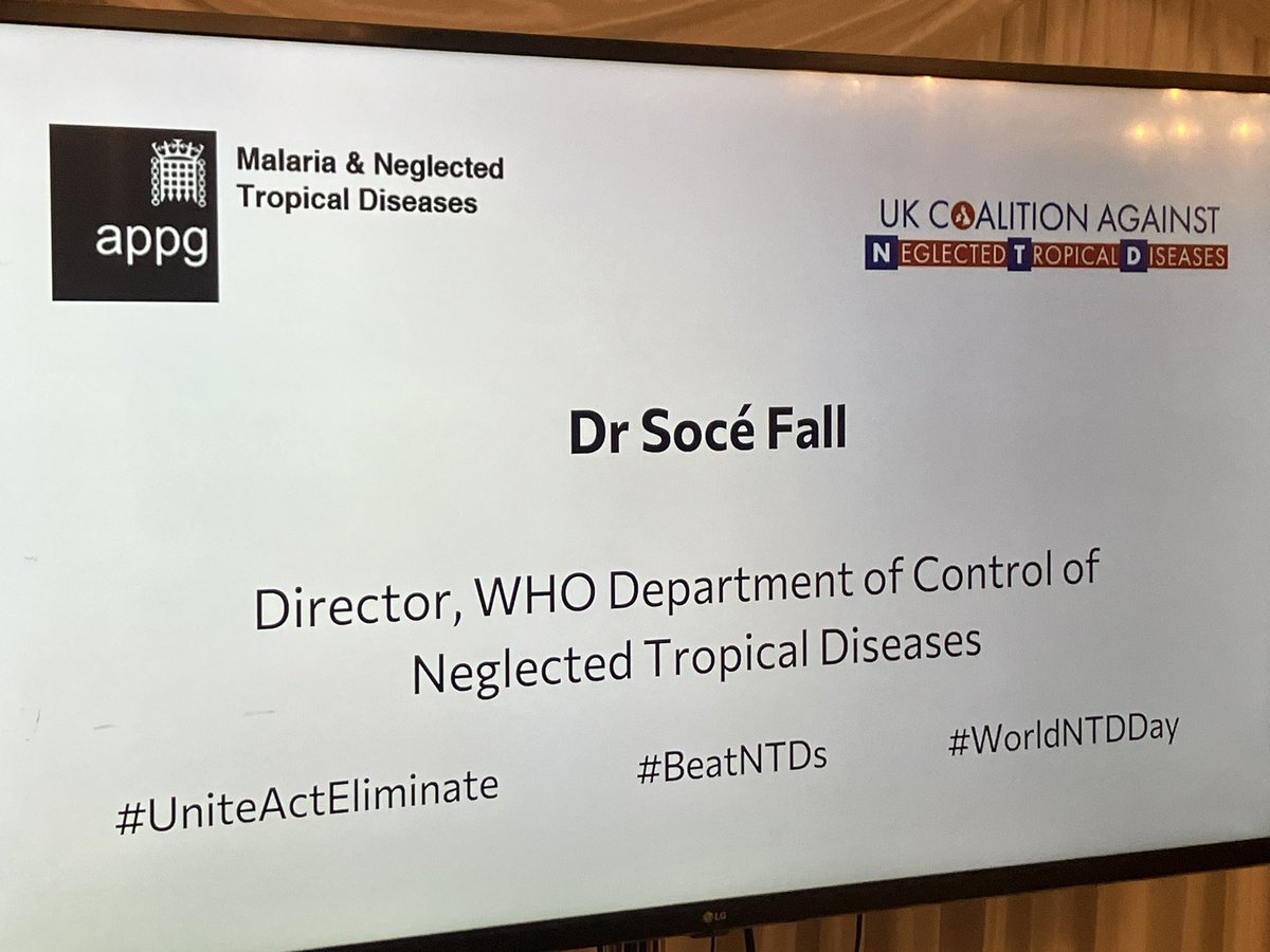 Hearing from @SoceFallBirima #WorldNTDDay #beatntds on the need for a holistic approach, that prioritises gender equity and integrated person centred care; @LSTMnews @REDRESS_Liberia @CNTD_LSTM #uniteacteliminate