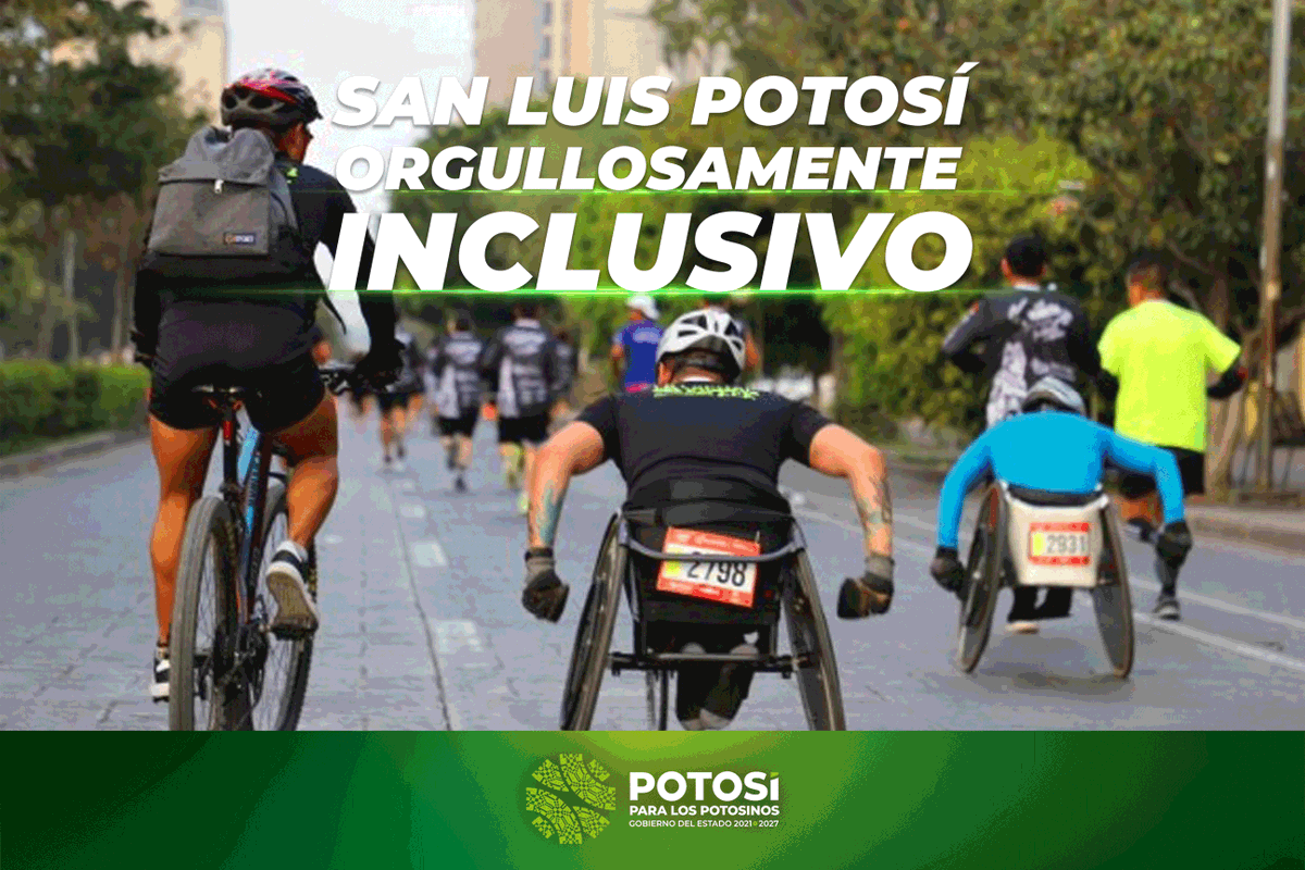 RGC_Mx's tweet photo. SLP es orgullosamente inclusivo
La inclusión en San Luis Potosí se vive con:

🤝 #MásApoyo a personas con discapacidad
💳 Entrega de tarjetas #MetroRed
🐎 La construcción del Centro de Equinoterapia

¡El futuro de San Luis Potosí es inclusivo! 💚 https://t.co/UTiU8cQVM4