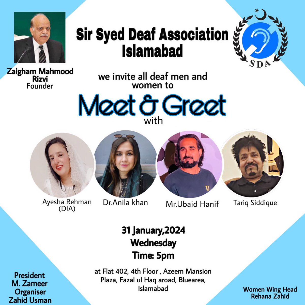 dranilakhan's tweet photo. Glad to be part of this event in organising and extending my advocacy service for people with disabilities in Pakistan, sharing my global advocacy experience for visible and invisible Disabilities.
#dranilakhan #gapdas #disabilityinpakistan #DisabilityTwitter https://t.co/7pgDTBc03S