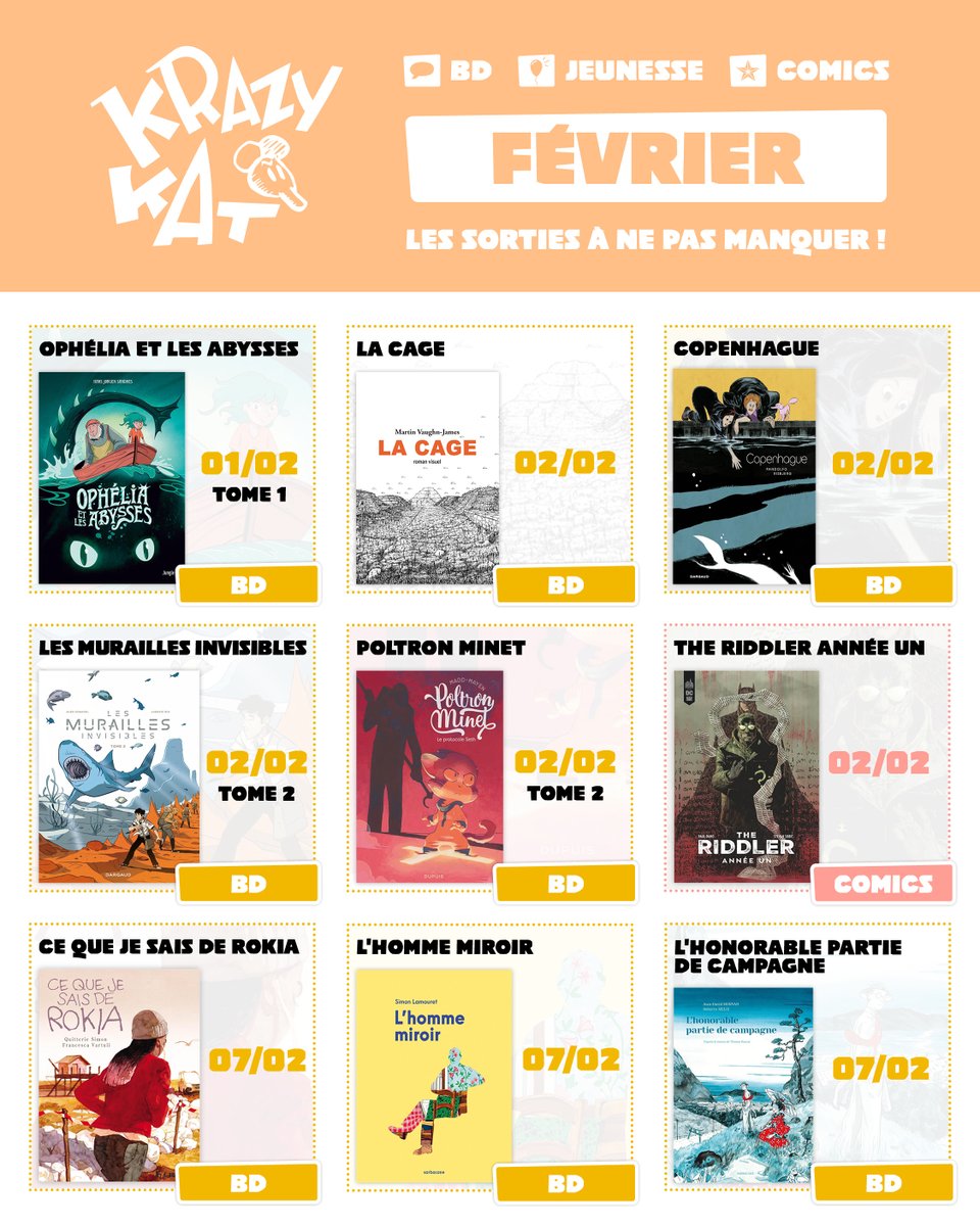 Librairie Krazy Kat tweet media