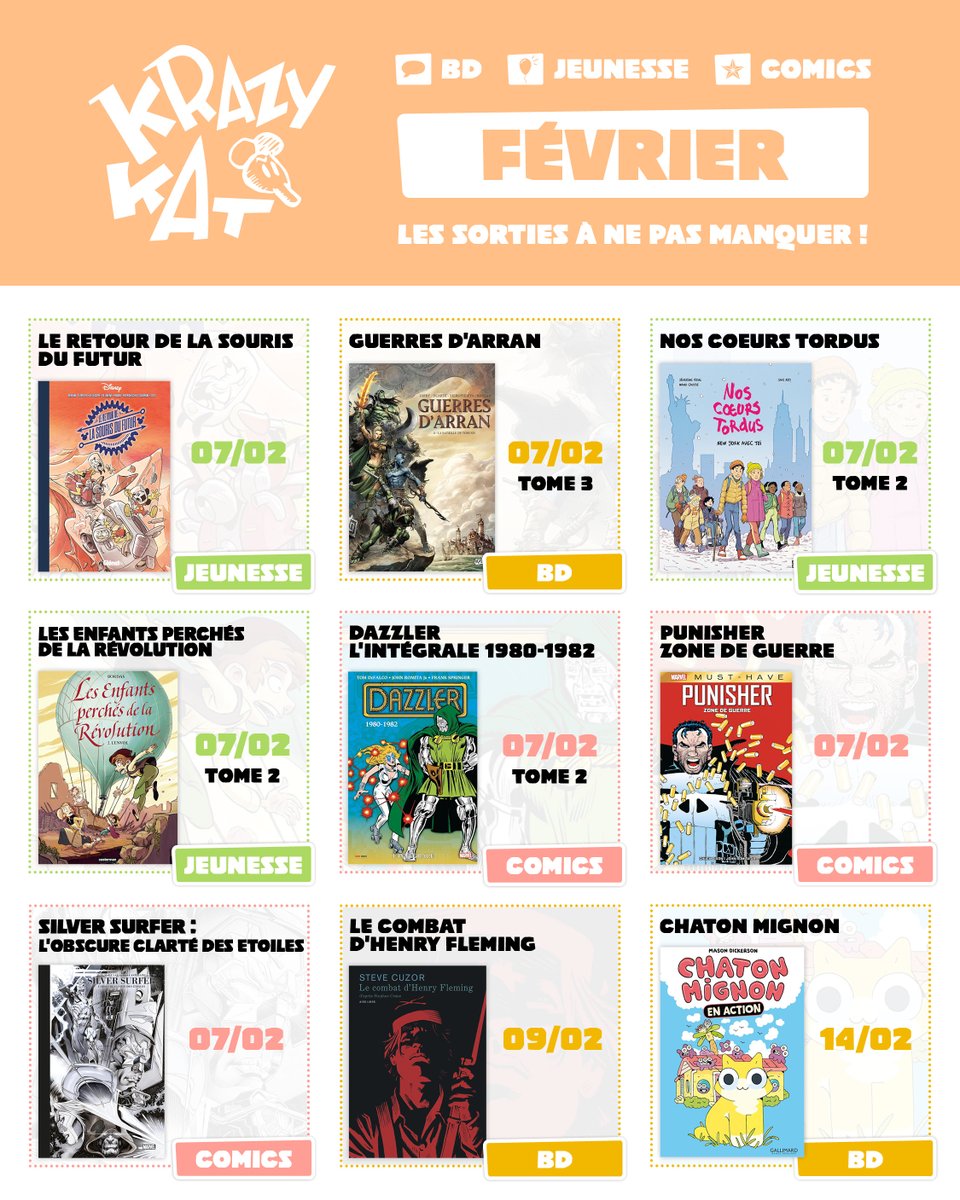 Librairie Krazy Kat tweet media