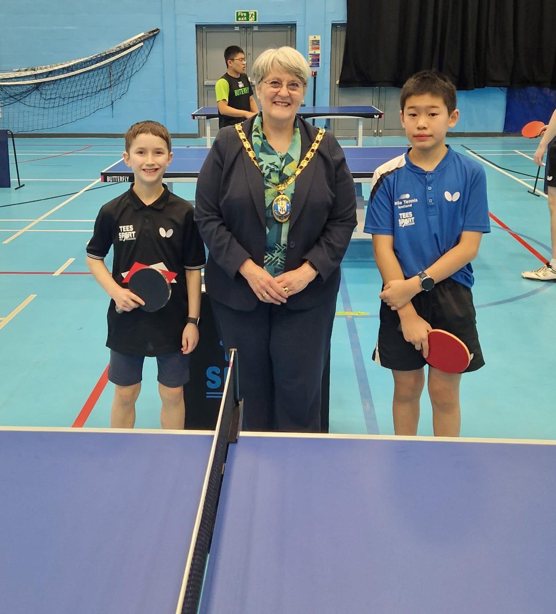 NAC_Provost's tweet photo. There was great excitement at the @NorthAyrshireTT Open on Sunday &amp; a pleasure to present some trophies. Lovely too to catch up with #SteveMorley &amp; learning of the benefits of playing table tennis to those with #Parkinsons. Great skills exhibited. Great organisation by the club! https://t.co/kgk7MvQeqz