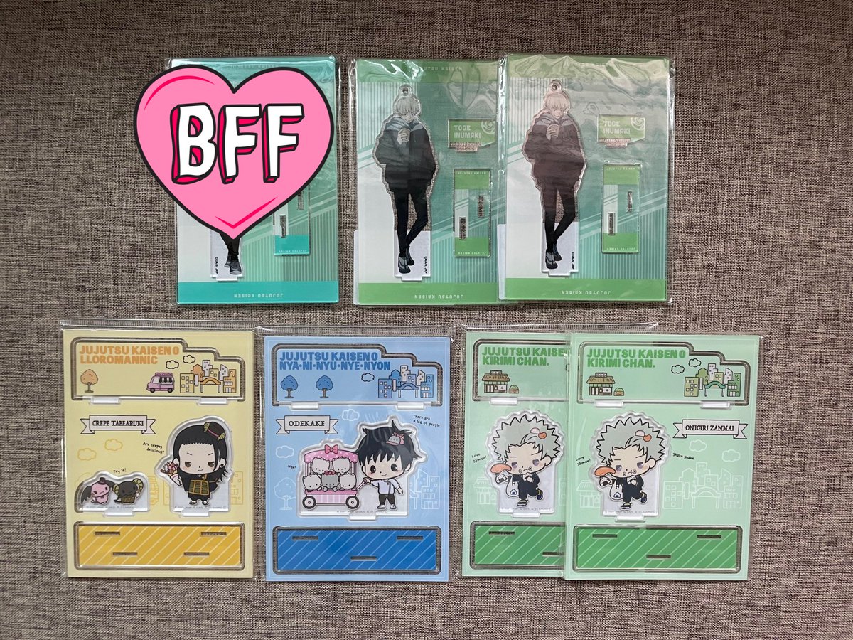 nshushop's tweet photo. พร้อมส่ง / สินค้ามือหนึ่ง

แสตนดี้ชิ้นละ 200฿ ส่งฟรี

#ตลาดนัดJJK
#ตลาดนัดจจส https://t.co/fwz8z8HfZ0