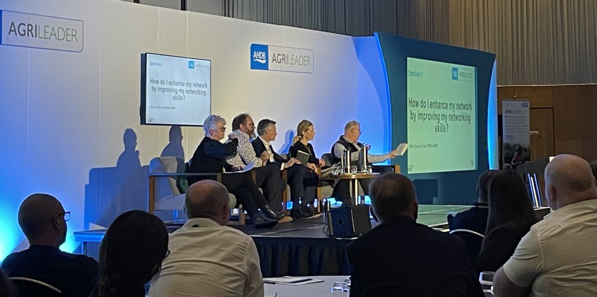 #AgriLeaderForum24 
The power of networking…. A great session and reminder to ‘plant, cultivate and grow’ your networks #farming