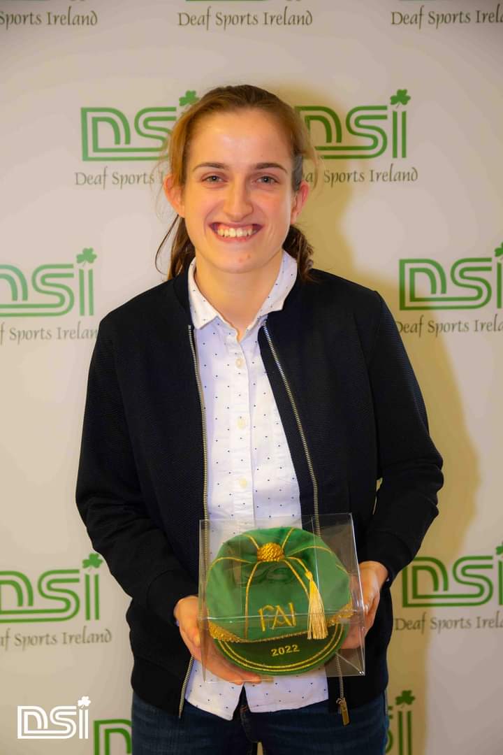 Laura McGuinn was in Dublin Saturday at international caps presentation. We are delighted to have Laura as a part of the club. A leader on and off the pitch aswell as a gifted footballer. We are extremely proud of her achievements to date.

#slleague <a href="/DslSligo/">Sligo Leitrim Soccer</a>