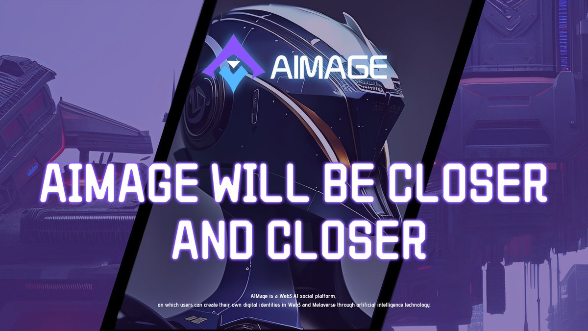 🌍The direction of cryptocurrency development requires more creators to participate. 

➡️With the continuous development of AI, the application of blockchain +AI will be closer and closer. Stay tuned for AIMAGE

#crypto #web3 #Layer2