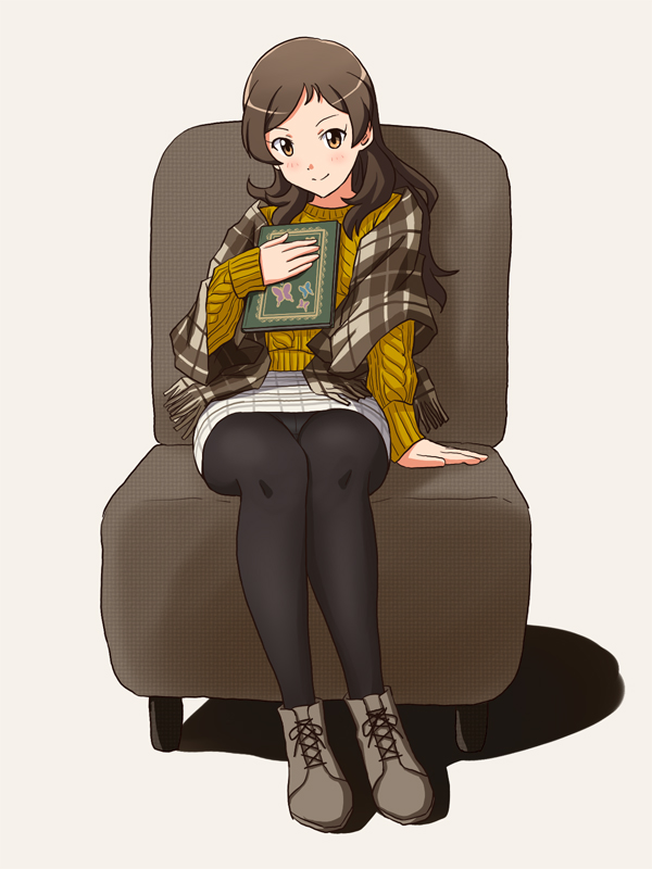 北沢志保 「去年の書店コラボ志保ちゃん 」|ゆいれそのイラスト